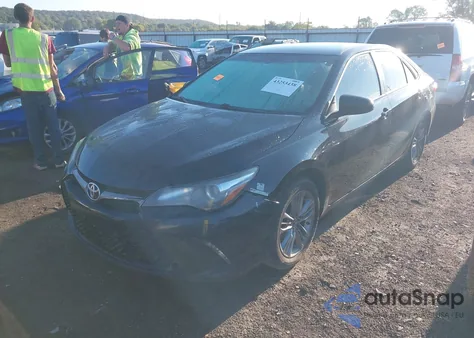 2015 Toyota Camry Se из США, поврежденный, VIN 4T1BF1FK7FU081680